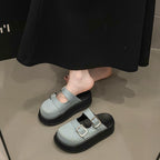 Damen praktische Clogs mit verstellbaren Riemen und rutschfester Sohle R&B