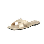 Damen Bequeme Kreuzriemen-Sandalen R&B