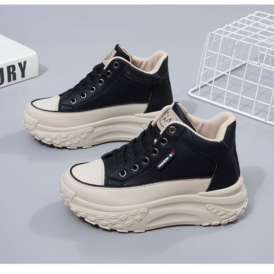 Damen Hohe Sneakers mit robustem Profil und sportlichem Design R&B