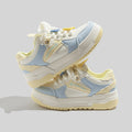 Damen Sportliche Plattform Sneakers mit atmungsaktiver Oberfläche und einzigartigem Design
