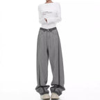 Damen Weite Jeans mit modernem Schnitt und elastischem Bund R&B