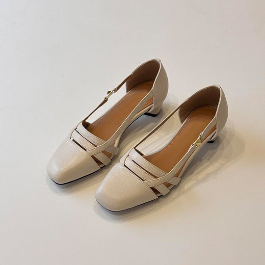 Damen Slingback Pumps mit modischem Riemendesign R&B