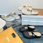 Damen Komfort Clogs mit modischem Flechtmuster und verstellbarem Riemen R&B