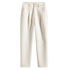 Damen Bundfalten Stoffhose mit schmalem Bein