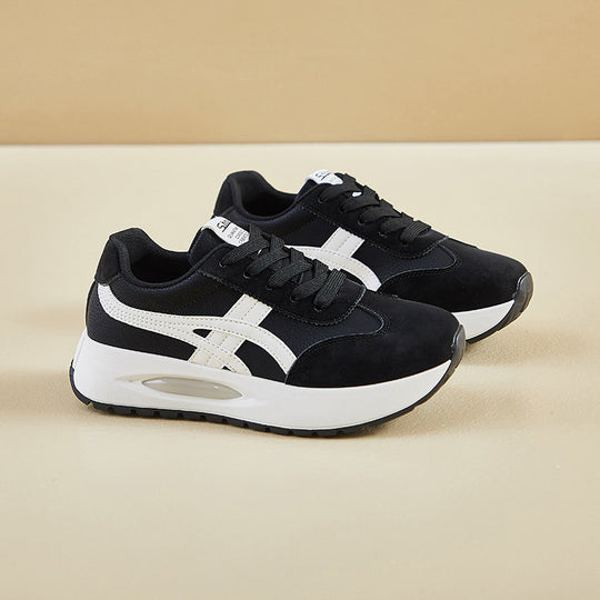 Damen Sportliche Sneaker mit atmungsaktiver Oberflächenstruktur und komfortabler Dämpfung R&B