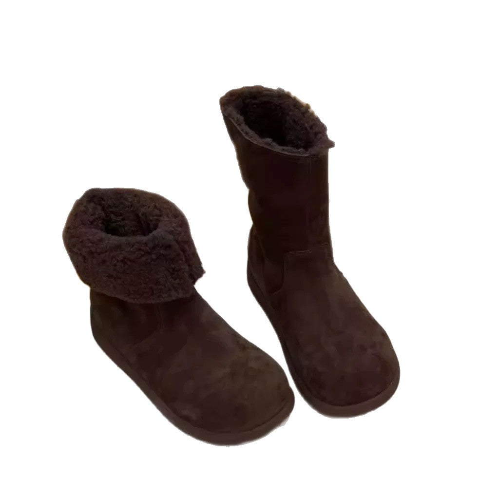 Damen Komfortable Winterboots mit weich gefüttertem Innenbereich R&B