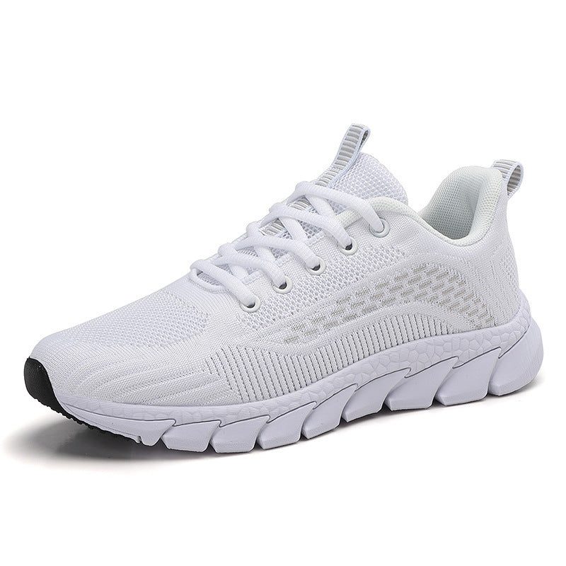 Damen Lauf-Sneaker mit atmungsaktivem Mesh-Obermaterial und rutschfester Sohle