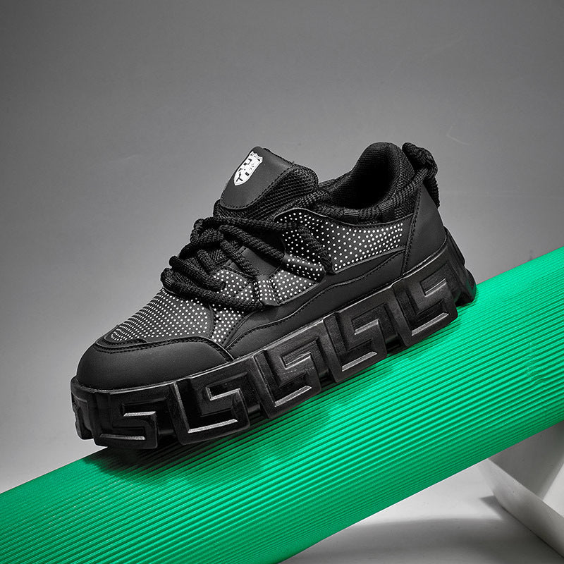 Damen Sportliche Chunky Sneakers mit atmungsaktivem Obermaterial und rutschfester Sohle R&B