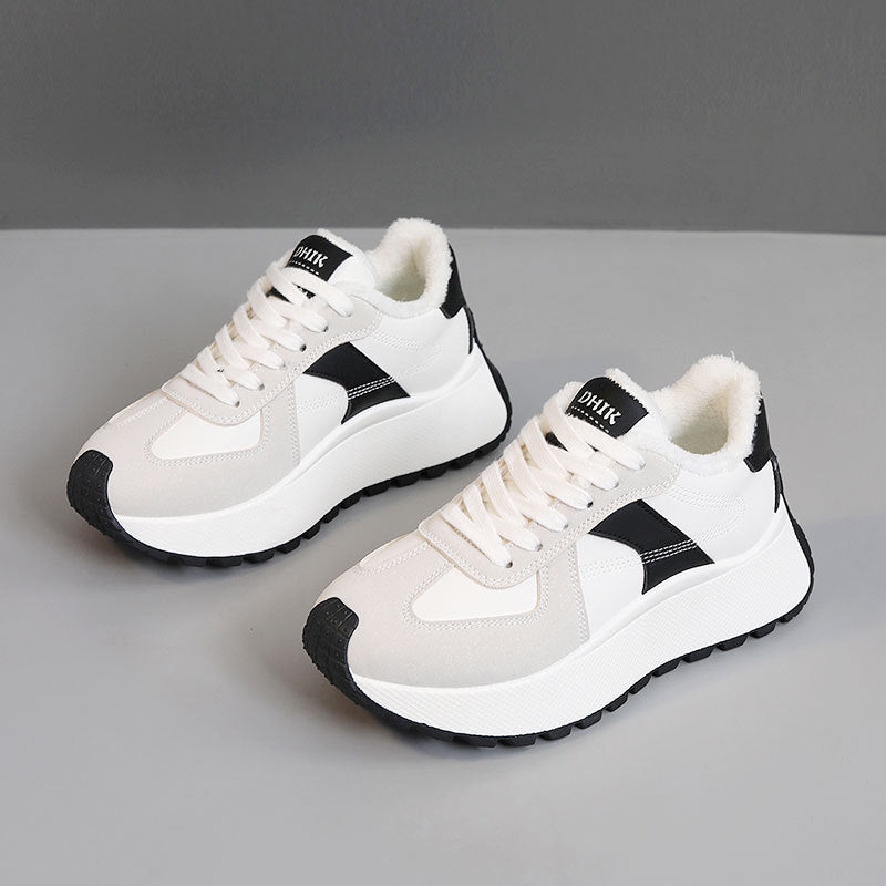 Damen Komfortable Sneakers mit warmem Innenfutter R&B