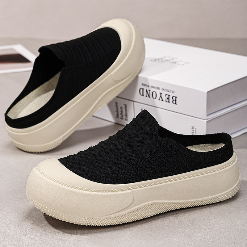Damen Atmungsaktive Slip-On Clogs mit flexiblem Obermaterial
