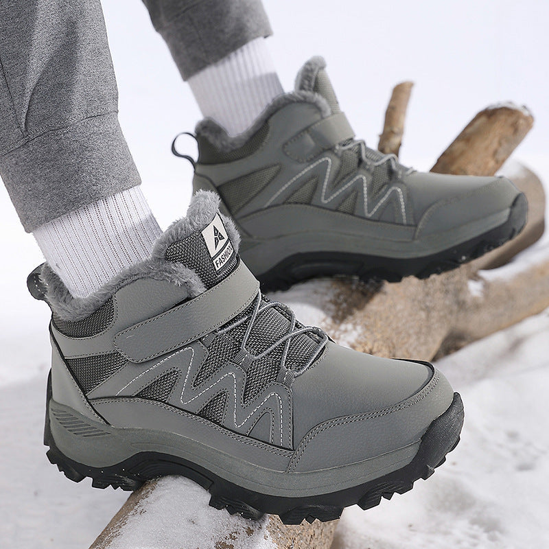 Damen isolierte Outdoor-Wanderstiefel mit rutschfester Sohle und atmungsaktivem Obermaterial