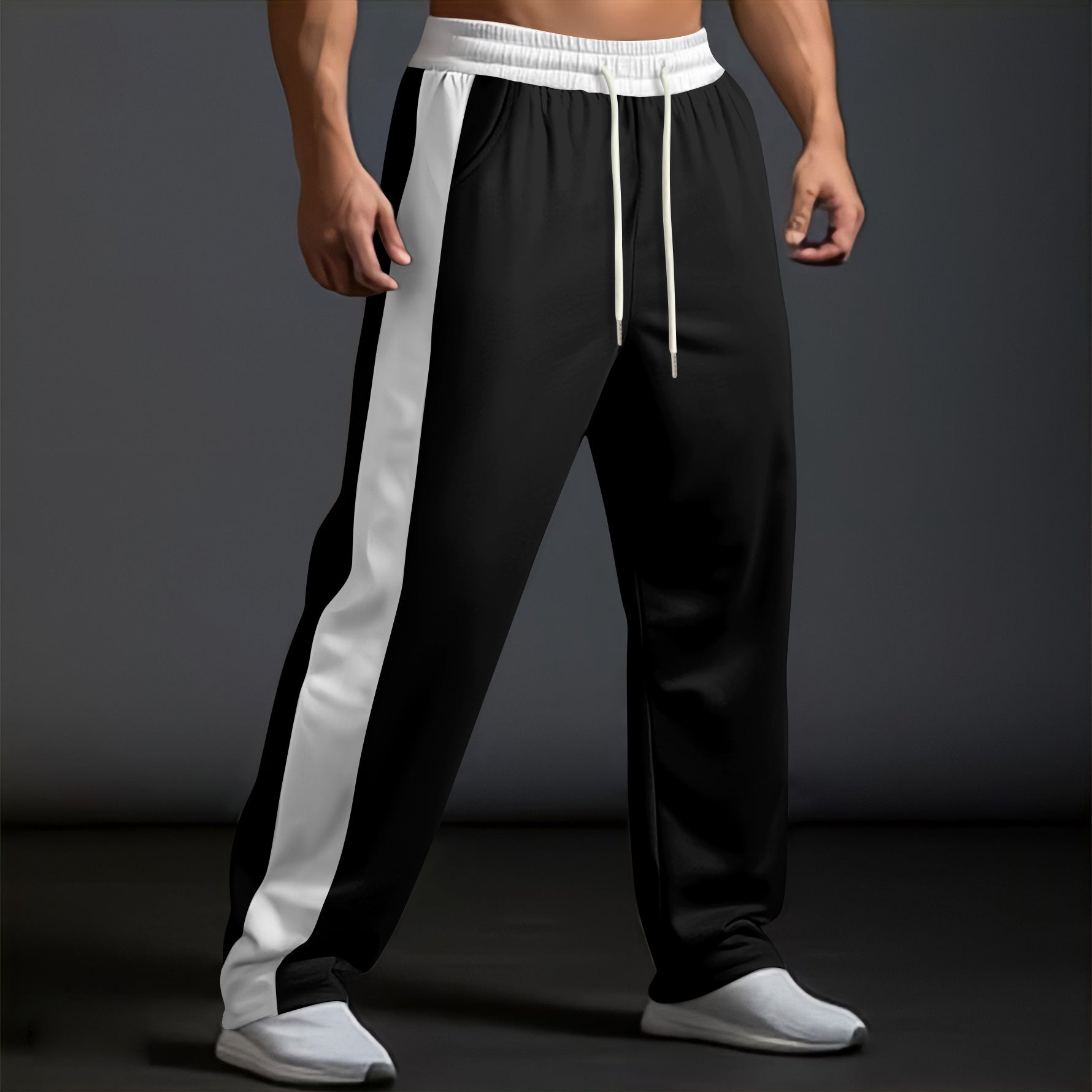 Herren Sportliche Jogginghose R&B
