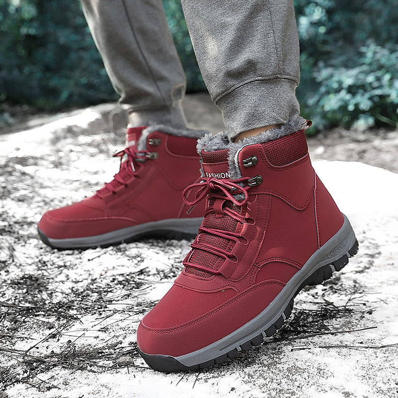 Damen Komfortable Winterstiefel mit isolierender Fütterung