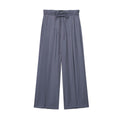 Damen weit geschnittene Palazzo-Hose mit elastischem Bund R&B