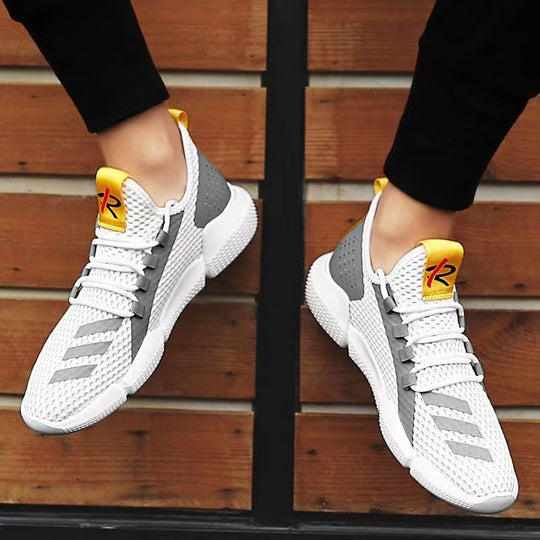 Damen atmungsaktive Sportschuhe mit flexibler Laufsohle und innovativem Schnürsystem R&B