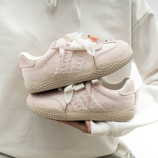 Damen Sneakers mit dekorativen Spitzen und atmungsaktivem Obermaterial R&B