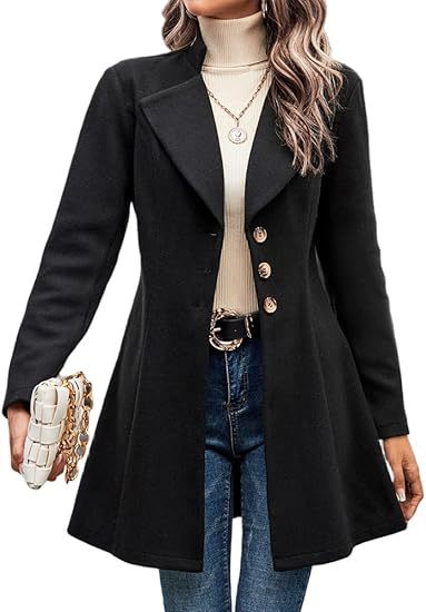 Damen klassischer Trenchcoat R&B