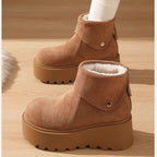 Damen Komfortable Winterstiefel mit kuscheligem Innenfutter und rutschfester Sohle R&B