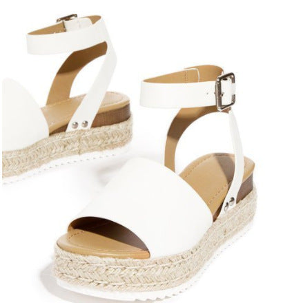 Damen Espadrille Sandalen mit verstellbarem Riemen R&B