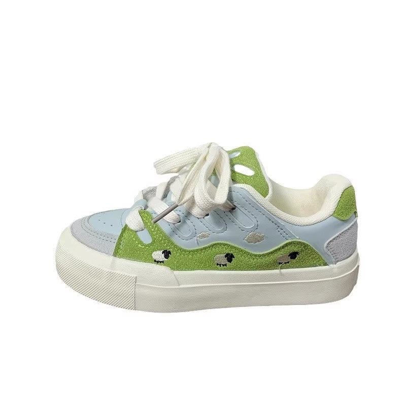 Damen Sneakers mit verspieltem Tiermotiv und innovativen Detailing R&B