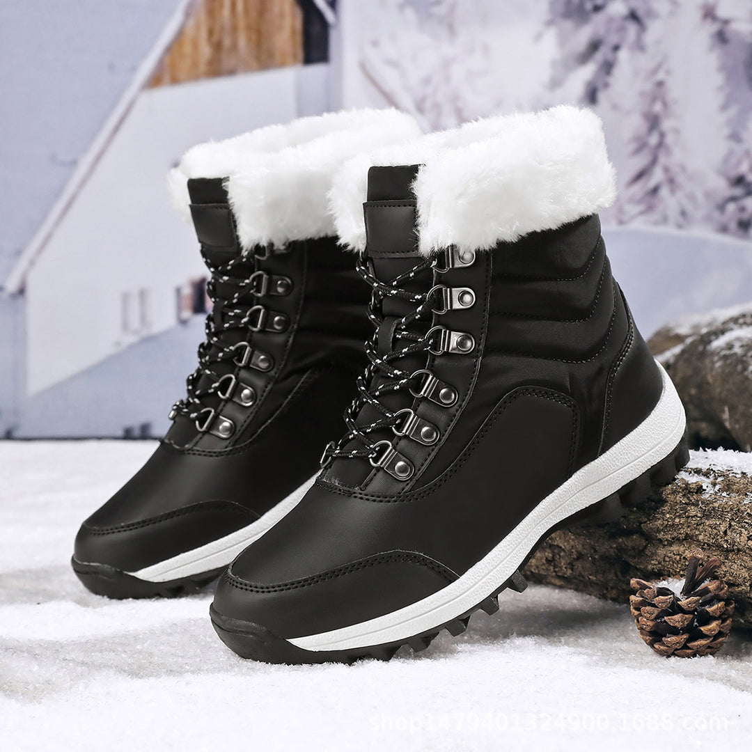 Damen Wasserfeste Winterstiefel mit Kuschelfutter R&B