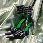 Damen schicke High Heels mit elegantem Riemendesign R&B