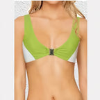 Damen Bikinis mit tiefem V-Ausschnitt und schmalen Trägern R&B