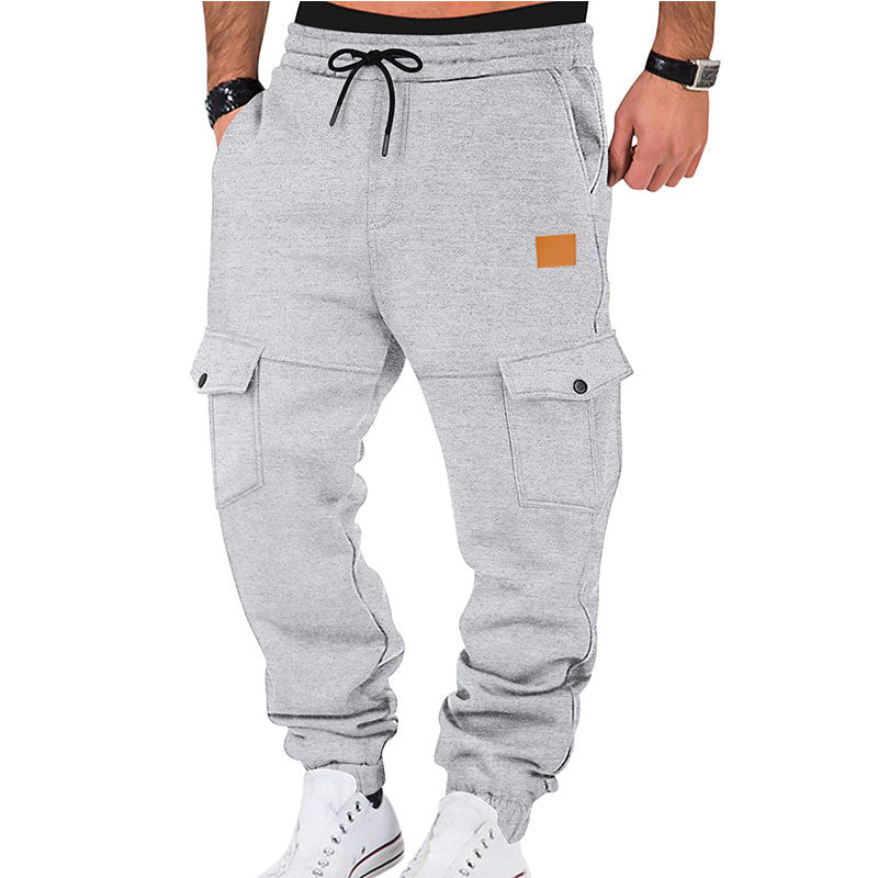 Herren Cargo-Jogginghose mit elastischem Bund und praktischen Taschen R&B