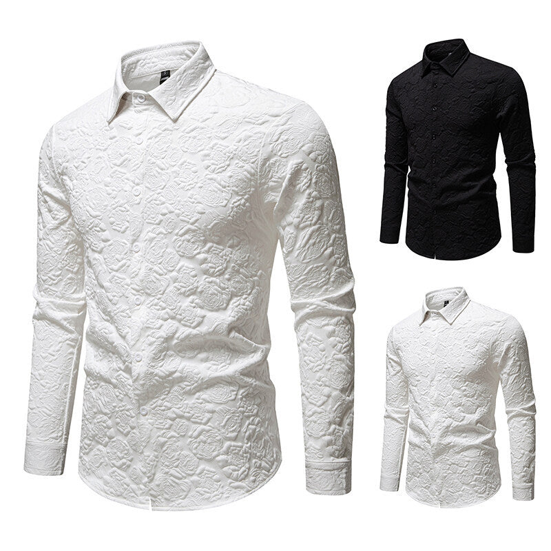 Herren Hemd mit strukturiertem Design