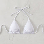 Damen Triangle-Bikinioberteil mit raffiniertem Tiermotiv R&B