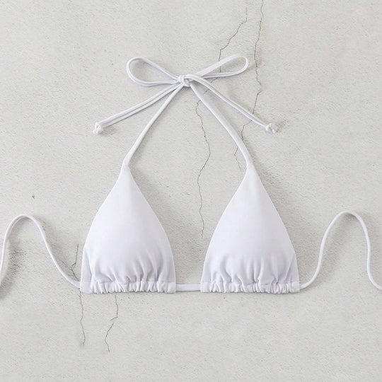 Damen Triangle-Bikinioberteil mit raffiniertem Tiermotiv R&B