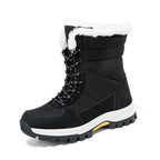 Damen Isolierte Winterstiefel mit rutschfester Sohle und warmem Futter