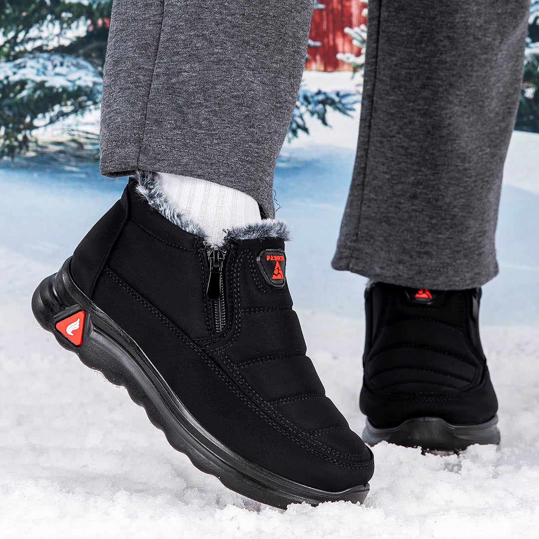 Damen Warmfutter Stiefel mit rutschfester Sohle R&B
