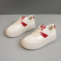 Damen sportliche Plateau-Sneaker mit modischem Design und bequemer Dämpfung R&B