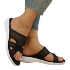 Damen Freizeit-Sandalen mit atmungsaktivem Mesh-Obermaterial und innovativem Fußbett R&B