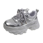 Damen Sportliche Chunky Sneakers R&B