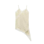 Damen asymmetrisches Spaghetti-Top R&B