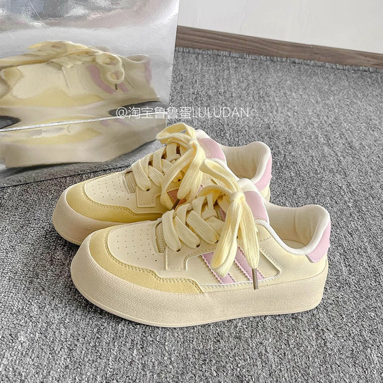 Damen Bequeme Sneakers mit verstärkter Sohle und stilvollem Design