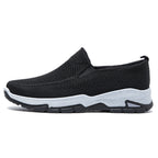 Damen Bequeme Slip-On Sneakers mit atmungsaktiver Oberflächenstruktur R&B