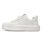 Damen Sportliche Sneakers mit robustem Leder-Design R&B