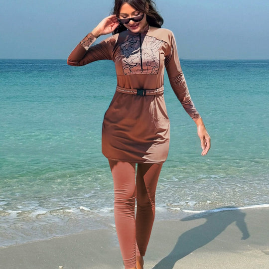 Damen Sportlicher Bademode R&B