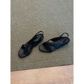 Damen Elegante Slingback Sandalen mit Knoten