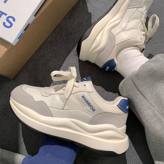 Damen Sportliche Chunky Sneakers mit gepolsterter Innensohle und atmungsaktivem Obermaterial R&B