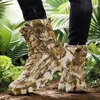 Herren Camouflage Gummistiefel mit rutschfester Sohle und hohem Schaft R&B
