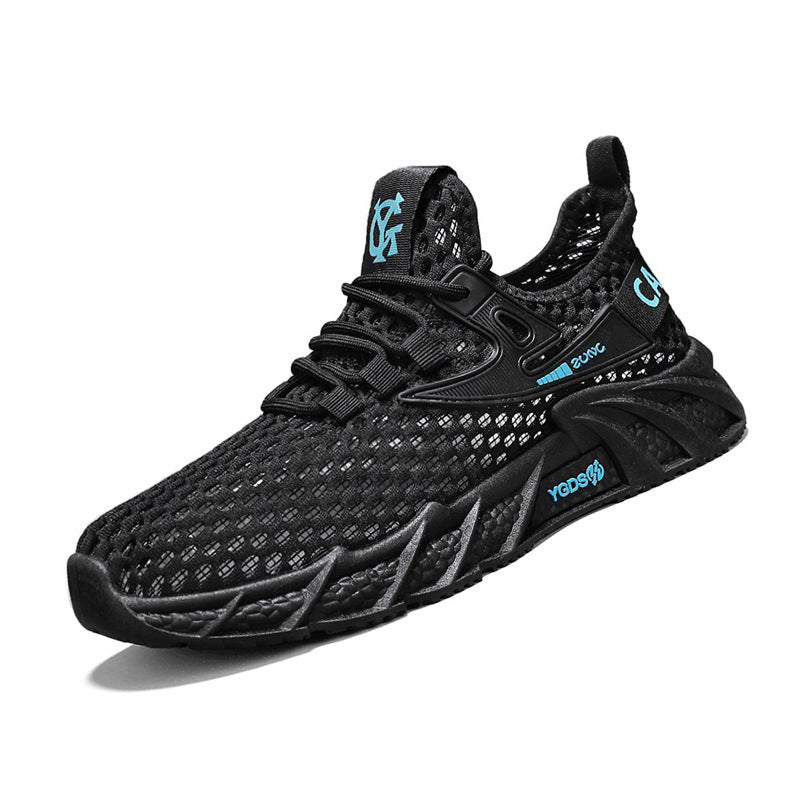 Damen Sportliche Sneakers mit atmungsaktivem Netzoberteil und stoßdämpfender Sohle R&B