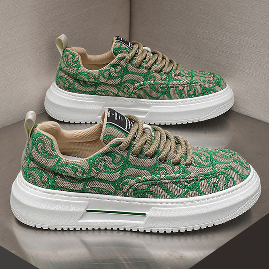 Damen Modische Sneaker mit einzigartigem Muster und dämpfender Sohle R&B