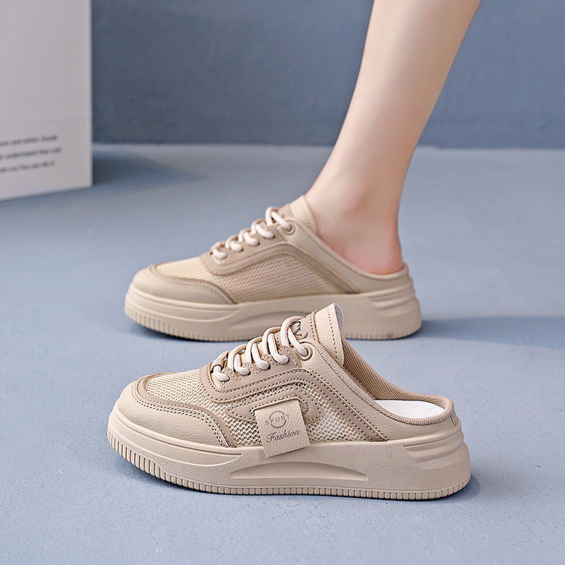 Damen Freizeitsneaker mit atmungsaktivem Mesh-Obermaterial und elegantem Design R&B