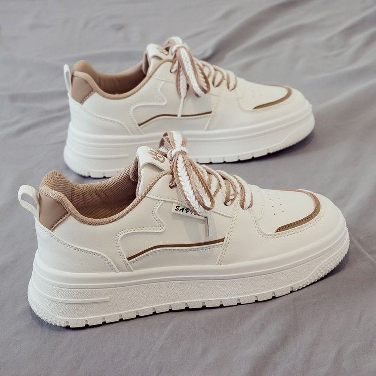 Damen Sneaker mit dicker Laufsohle und atmungsaktivem Obermaterial R&B