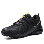 Damen Sportliche Trailrunning-Schuhe mit rutschfester Profilsohle und atmungsaktivem Obermaterial R&B