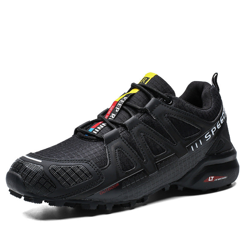 Damen Sportliche Trailrunning-Schuhe mit rutschfester Profilsohle und atmungsaktivem Obermaterial R&B